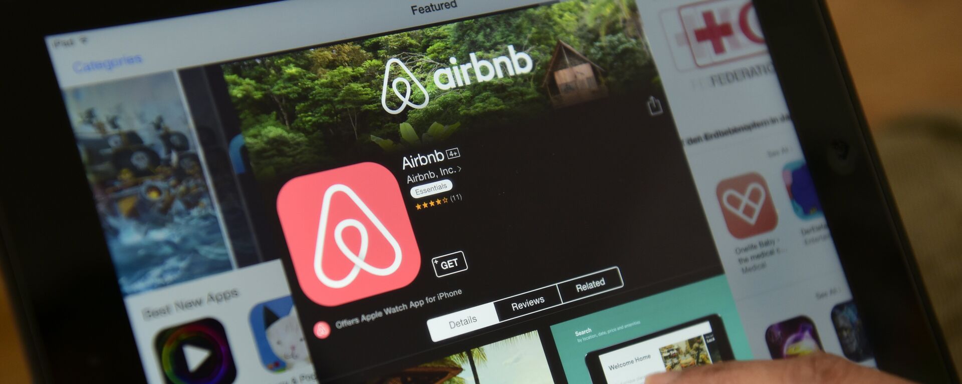 La aplicación de Airbnb - Sputnik Mundo, 1920, 31.03.2020