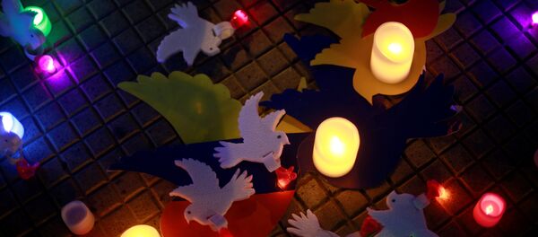 Una manifestación contra los feminicidios en Colombia (archivo) - Sputnik Mundo