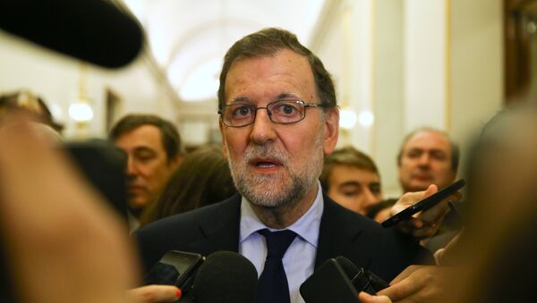 El presidente del Gobierno español, Mariano Rajoy - Sputnik Mundo