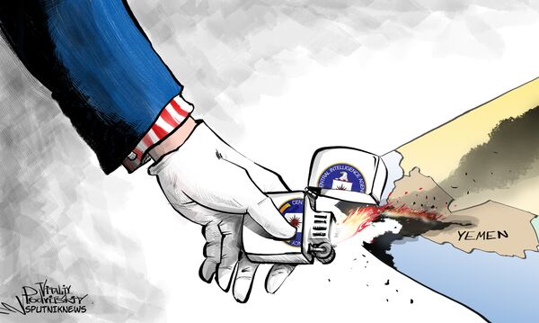 La mano de EEUU en la guerra de Yemen La mano de EEUU en la guerra de Yemen - Sputnik Mundo