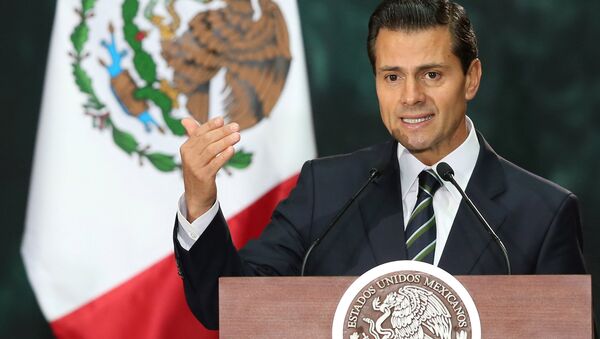 Enrique Peña Nieto, presidente de México - Sputnik Mundo