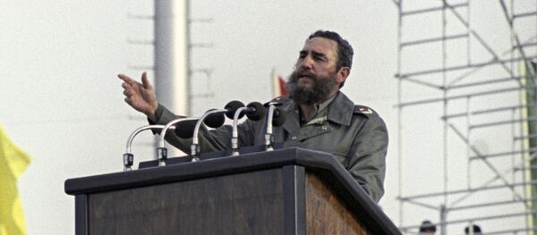 Fidel Castro, líder de la Revolución Cubana, en La Habana en 1978 - Sputnik Mundo