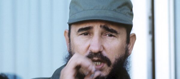 Fidel Castro, líder histórico de la Revolución cubana (archivo) - Sputnik Mundo