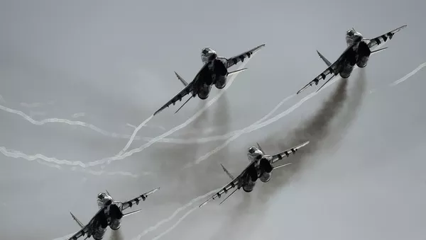 Aviones de combate MiG-29 (imagen ilustrativa) - Sputnik Mundo