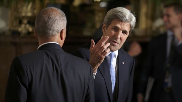 John Kerry, el secretario de Estado de EEUU John Kerry, el secretario de Estado de EEUU - Sputnik Mundo