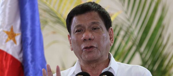 Rodrigo Duterte, el presidente de Filipinas - Sputnik Mundo