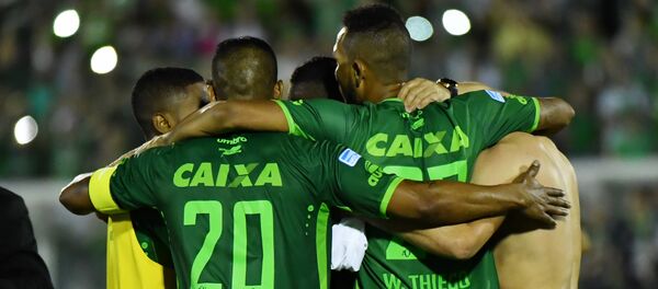 Jugadores del equipo Chapecoense (archivo) - Sputnik Mundo