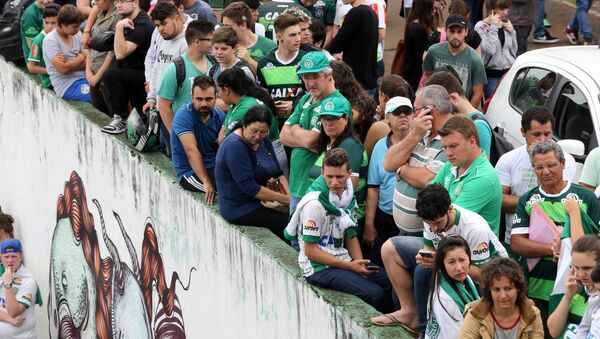 Hinchas de Chapecoense - Sputnik Mundo