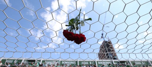 Homenaje a los jugadores de Chapecoense Homenaje a los jugadores de Chapecoense - Sputnik Mundo