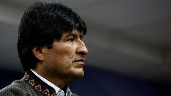 Evo Morales, presidente de Bolivia (archivo) - Sputnik Mundo