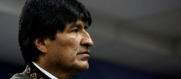Evo Morales, presidente de Bolivia - Sputnik Mundo