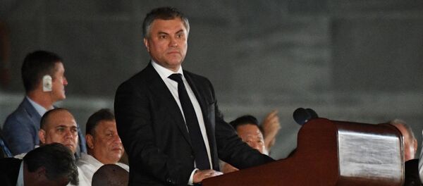 Viacheslav Volodin, presidente de la Duma de Estado, encabeza la delegación rusa en Cuba - Sputnik Mundo