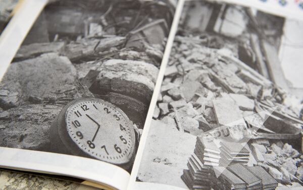 Consecuencias del terremoto en Spitak (Archivo) - Sputnik Mundo