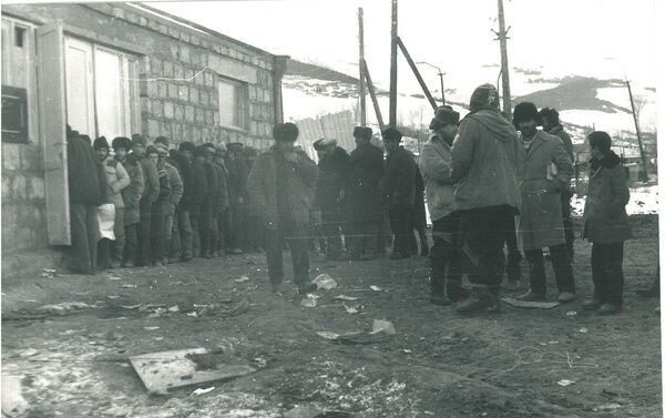 Consecuencias del terremoto en Spitak (Archivo) - Sputnik Mundo