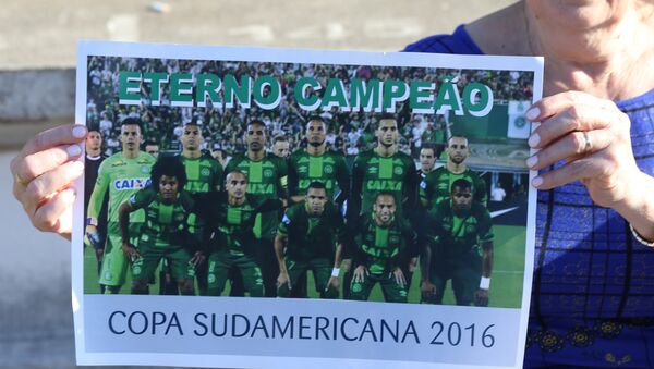 Foto de los jugadores de Chapecoense - Sputnik Mundo