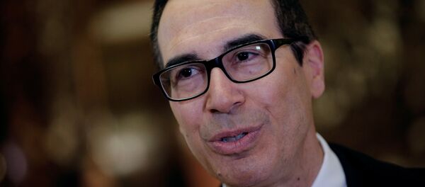 El Secretario del Tesoro de EEUU, Steve Mnuchin - Sputnik Mundo