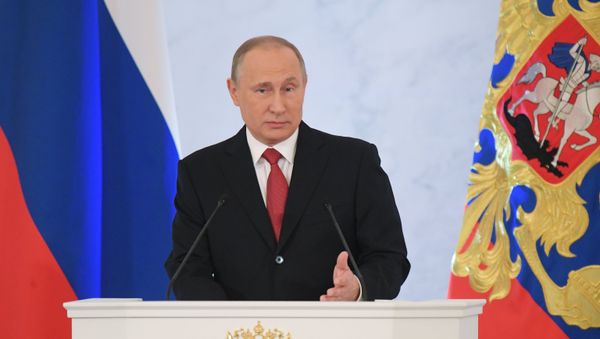 El mensaje anual de Vladímir Putin a la Asamblea Federal El mensaje anual de Vladímir Putin a la Asamblea Federal - Sputnik Mundo