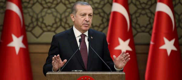 Recep Tayyip Erdogan, presidente de Turquía - Sputnik Mundo