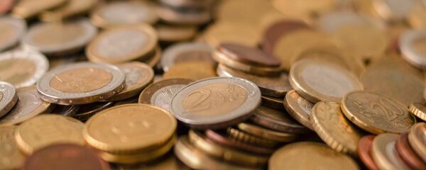 Monedas de euros (imagen referencial) - Sputnik Mundo