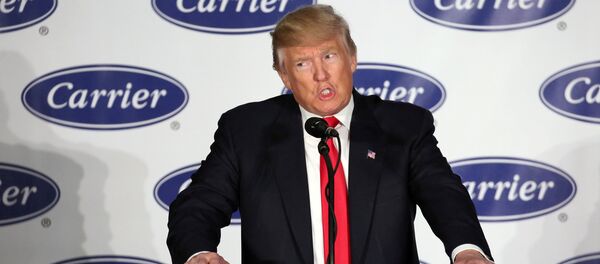 Donald Trump, presidente de EEUU - Sputnik Mundo