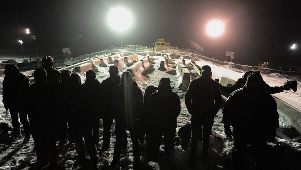 Protesta contra el oleoducto en Dakota - Sputnik Mundo