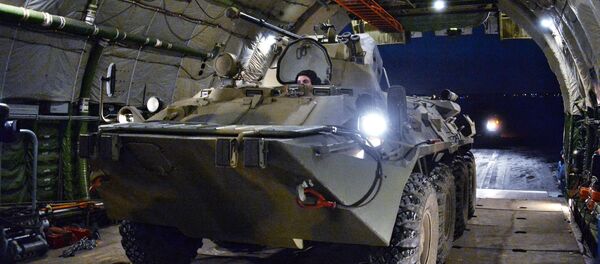 Los zapadores rusos parten para Siria - Sputnik Mundo