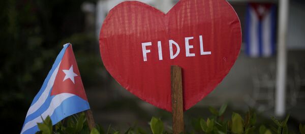 Acto en memoria de Fidel Castro - Sputnik Mundo