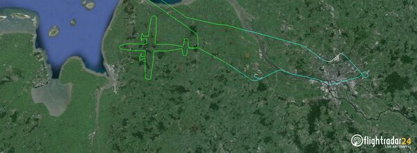 Una de las obras del piloto artista desconocido - Sputnik Mundo