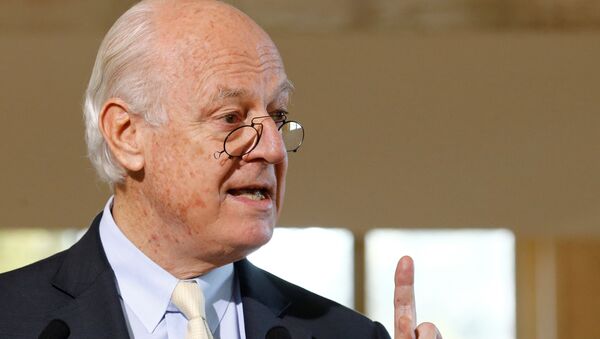 Staffan de Mistura, el enviado especial de la ONU para Siria - Sputnik Mundo