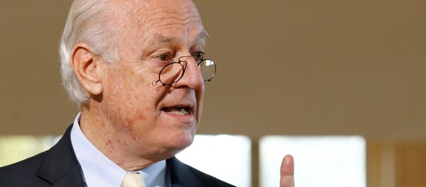 Staffan de Mistura, el enviado especial de la ONU para Siria Staffan de Mistura, el enviado especial de la ONU para Siria - Sputnik Mundo