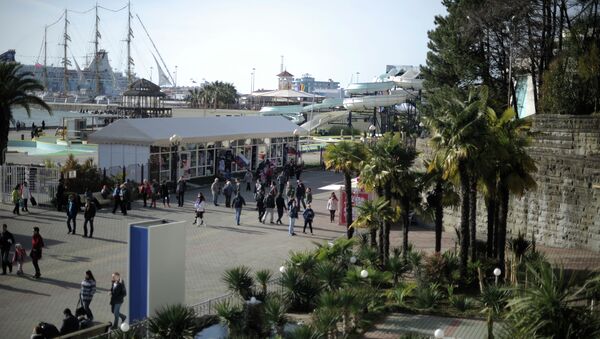 The coastal promenade in Sochi - Sputnik Mundo