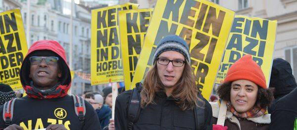 Anti-Hofer Demo in Wien am 3. Dezember - Sputnik Mundo