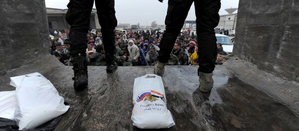 Ayuda humanitaria de Rusia (archivo) - Sputnik Mundo