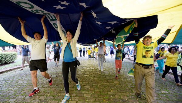 Protestas a favor de la Lava Jato - Sputnik Mundo