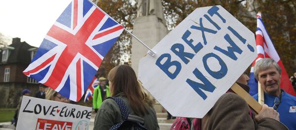 Partidarios del Brexit - Sputnik Mundo