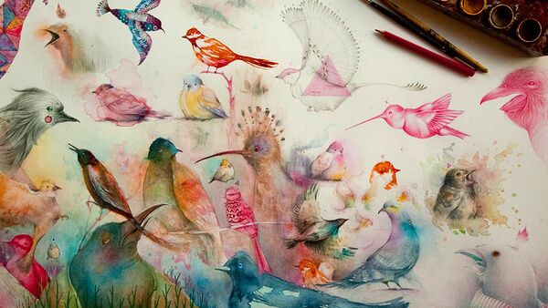 Un dibujo de Vorja Sánchez - Sputnik Mundo