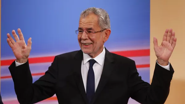 Alexander Van der Bellen, presidente de Austria - Sputnik Mundo