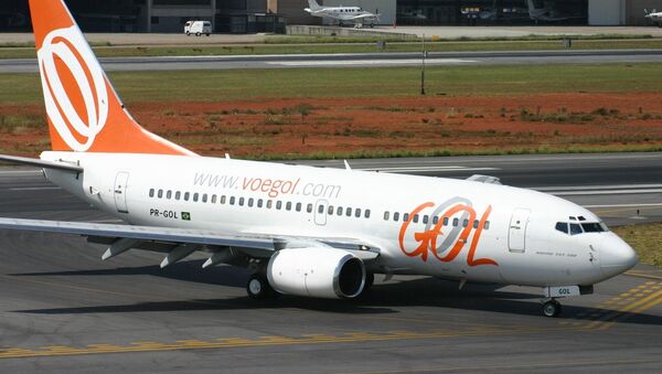 Un avión de Gol Transportes Aéreos - Sputnik Mundo