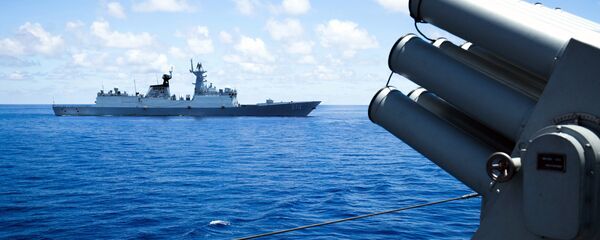 Buques chinos en el Mar del Sur de China - Sputnik Mundo