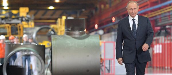 Рабочая поездка президента РФ В. Путина в Челябинскую область - Sputnik Mundo