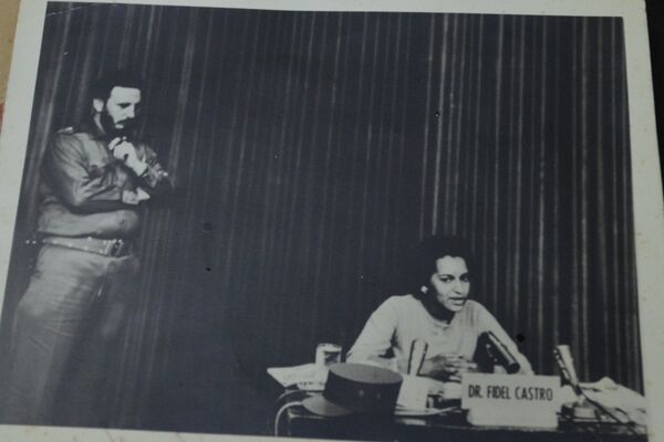 Foto del archivo personal de Marta Rojas - Sputnik Mundo