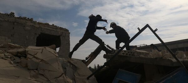 Civiles en Idlib (archivo) - Sputnik Mundo