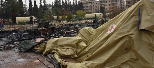 Hospital ruso bombardeado en Siria - Sputnik Mundo