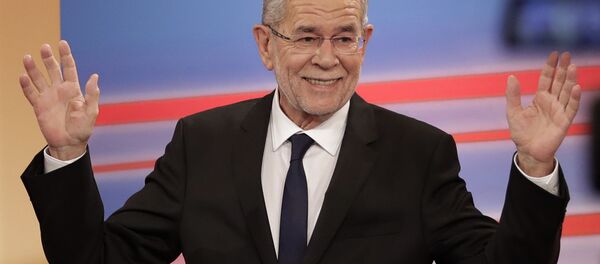 Alexander Van der Bellen, presidente electo de Austria Alexander Van der Bellen, presidente electo de Austria - Sputnik Mundo