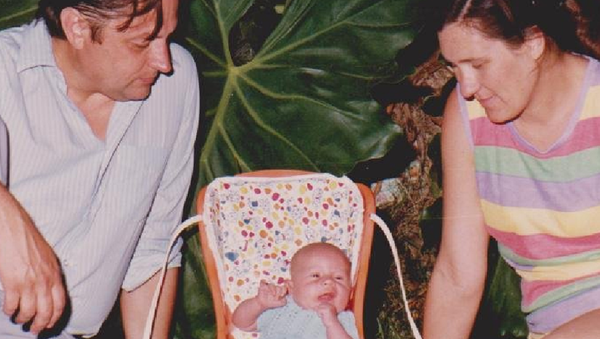 Vladimir Roslik y su familia - Sputnik Mundo