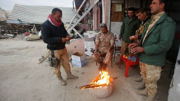 Peshmerga kurdos en la ciudad de Mosul - Sputnik Mundo