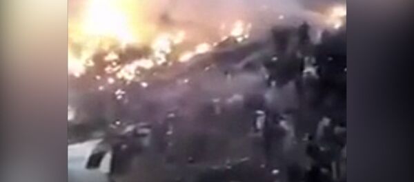 El lugar del siniestro del avión de pasajeros en Pakistán - Sputnik Mundo