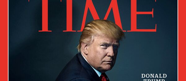 Donald Trump, presidente electo de EEUU y persona del año, según la revista Time - Sputnik Mundo