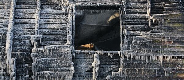 Una casa congelada - Sputnik Mundo