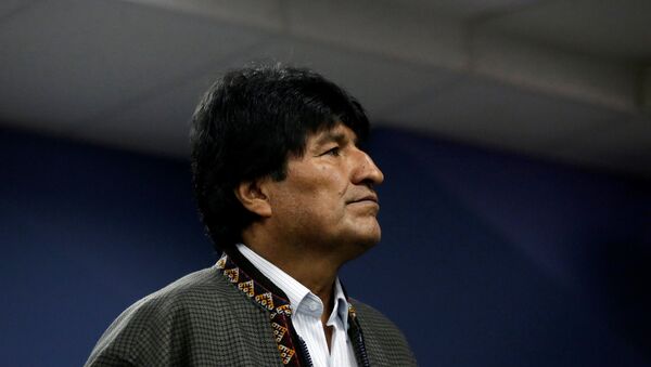 Evo Morales, presidente de Bolivia - Sputnik Mundo